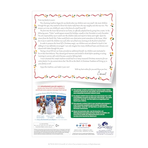 The Elf on the Shelf: A Christmas Tradition - Girl Scout Elf with Blue Eyes - Includes Artfully Illustrated Storybook, Keepsake Box and Official Adoption Certificate - Image 7