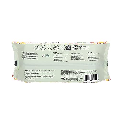 The Honest Company Clean Conscious Multi-Use Wipes | Hypoallergenic + Unscented for Sensitive Skin | Over 99% Water, Compostable, Plant Based, Baby Wipes | Rose Blossom, 288 Count - Image 70