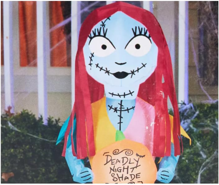 The Nightmare Before Christmas 3.5' Airblown Inflatable LED Sally - Image 3