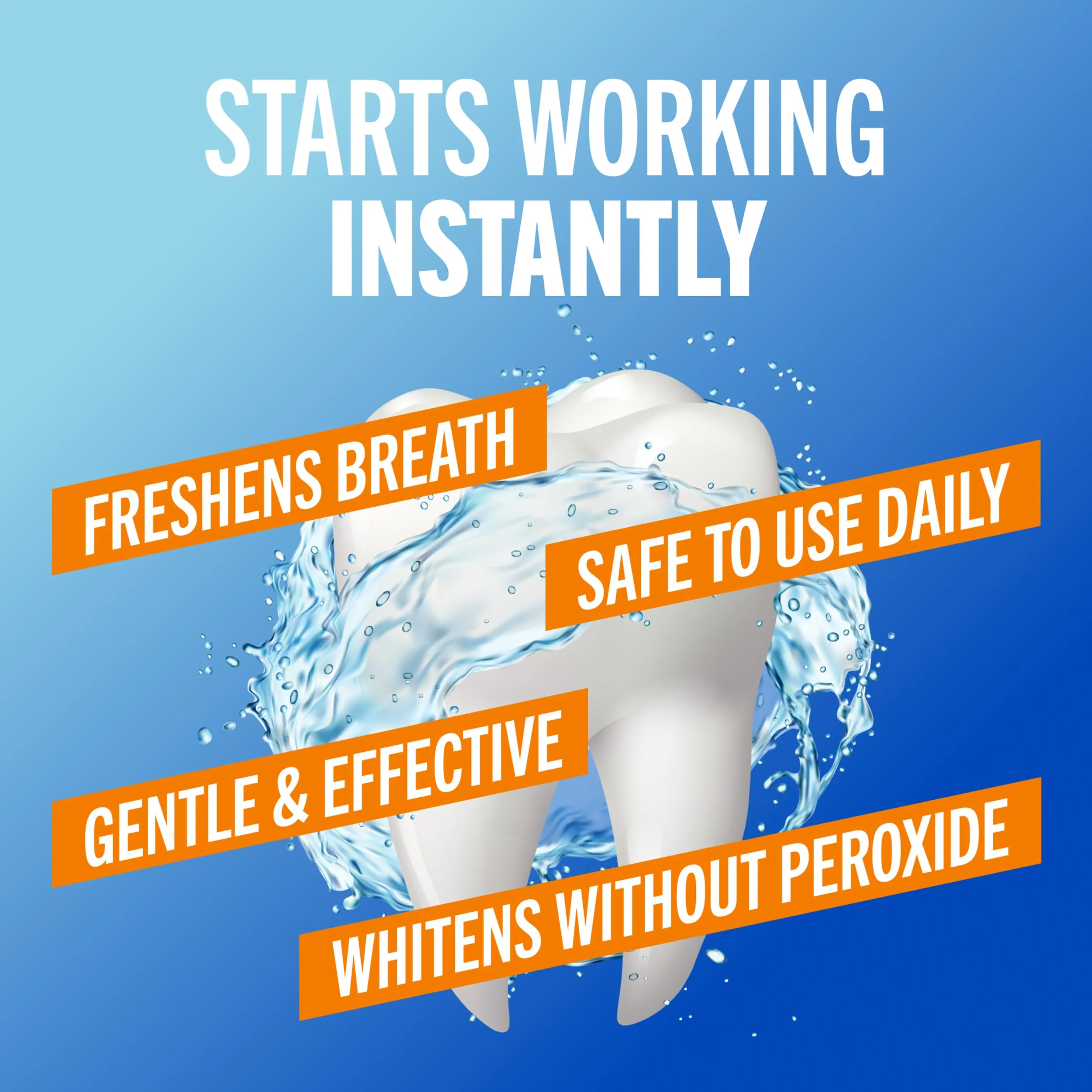 TheraBreath Whitening Mouthwash, Dazzling Mint, Dentist Formulated, 16 Fl Oz (2-Pack) - Image 7