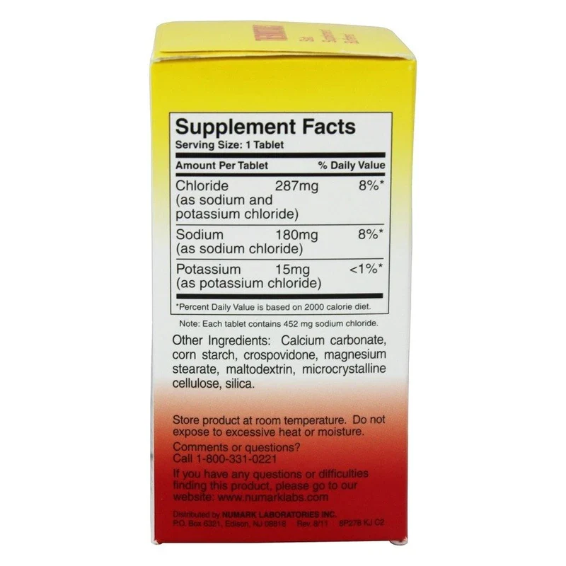 Thermotabs Thermotabs Salt Supplement, Buffered, 100 Tablets