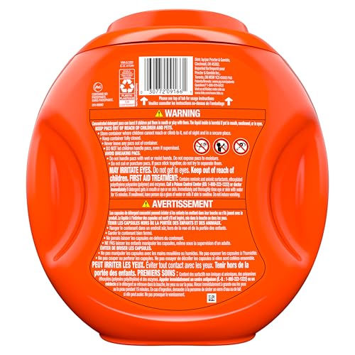 Tide PODS Liquid Laundry Detergent Soap Pacs, HE Compatible, Powerful 3-in-1 Clean in one Step, Built in Stain Removers, Spring Meadow Scent, 76 Count - Image 2