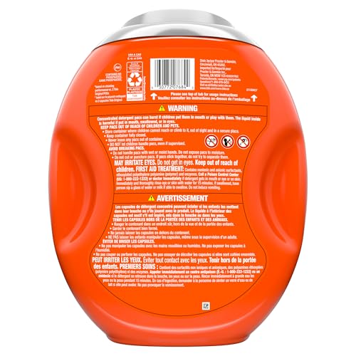Tide Power PODS Laundry Detergent Soap Pacs with Febreze Sport, 63 Count, Laundry Pods with Febreze Freshness and Sport Odor Defense (133) - Image 2