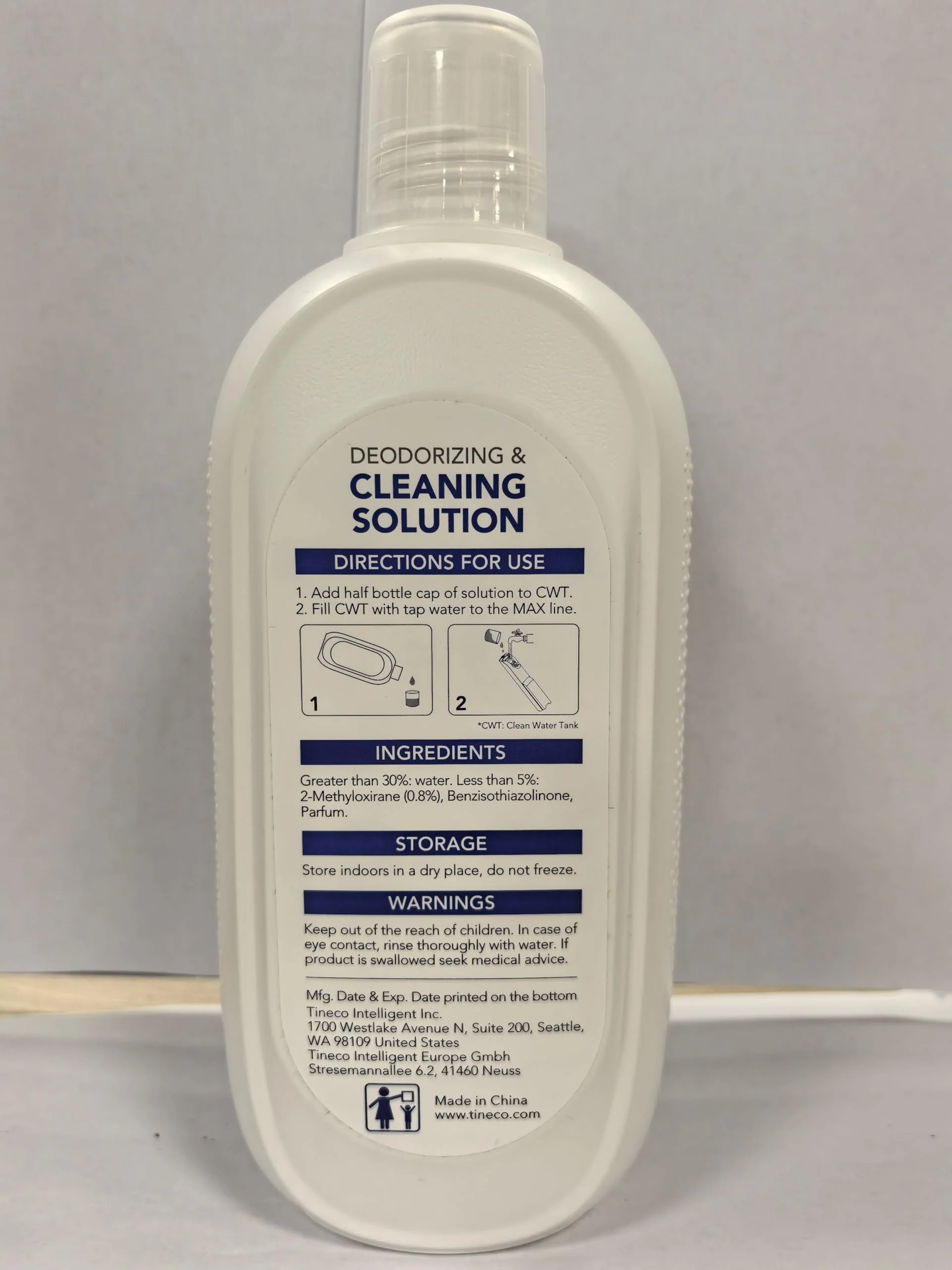 Tineco Floor Cleaning Solution 1L for iFLOOR Series (EXCEPT iFLOOR 5 Steam), FLOOR ONE S3 / S5 / S6 / S7 Series, S9 Artist Pro (EXCEPT S5 Steam / S7 Steam / S9 Artist Steam) Wet Dry Vacuum (33.8 OZ) - Image 2