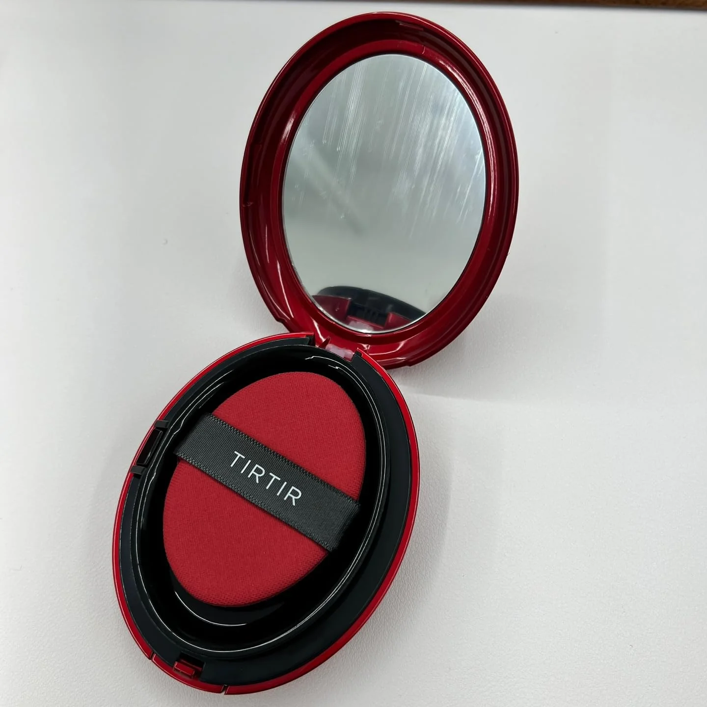 TIRTIR Mask Fit Red Cushion Foundation | Full coverage, Weightless, Skin fit, Satin Glow Finish, Korean Makeup, beauty, Tattoo cover up, Buildable (#21N Ivory, 0.63 Fl Oz) - Image 3