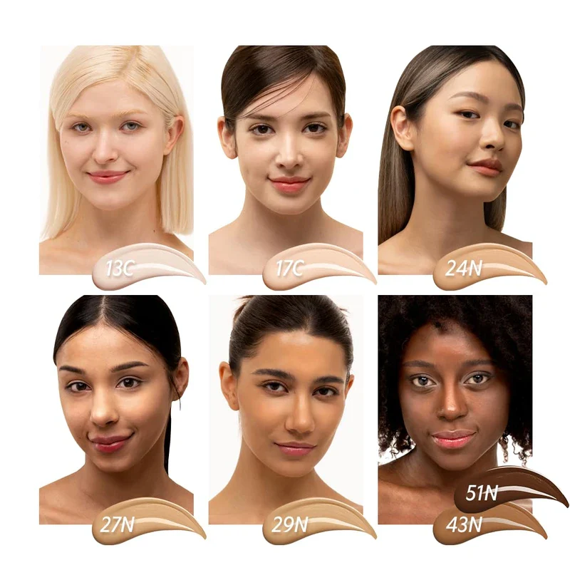 TIRTIR Mask Fit Red Cushion Foundation | Full coverage, Weightless, Skin fit, Satin Glow Finish, Korean Makeup, beauty, Tattoo cover up, Buildable (#24W Soft Beige, 0.63 Fl Oz) - Image 5