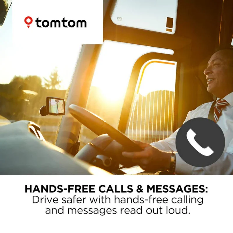 TomTom Truck Sat Nav GO Professional 520 with European Maps and Traffic Services (via Smartphone) Updates via WI-FI, Designed for Large Vehicles (Renewed) - Image 7