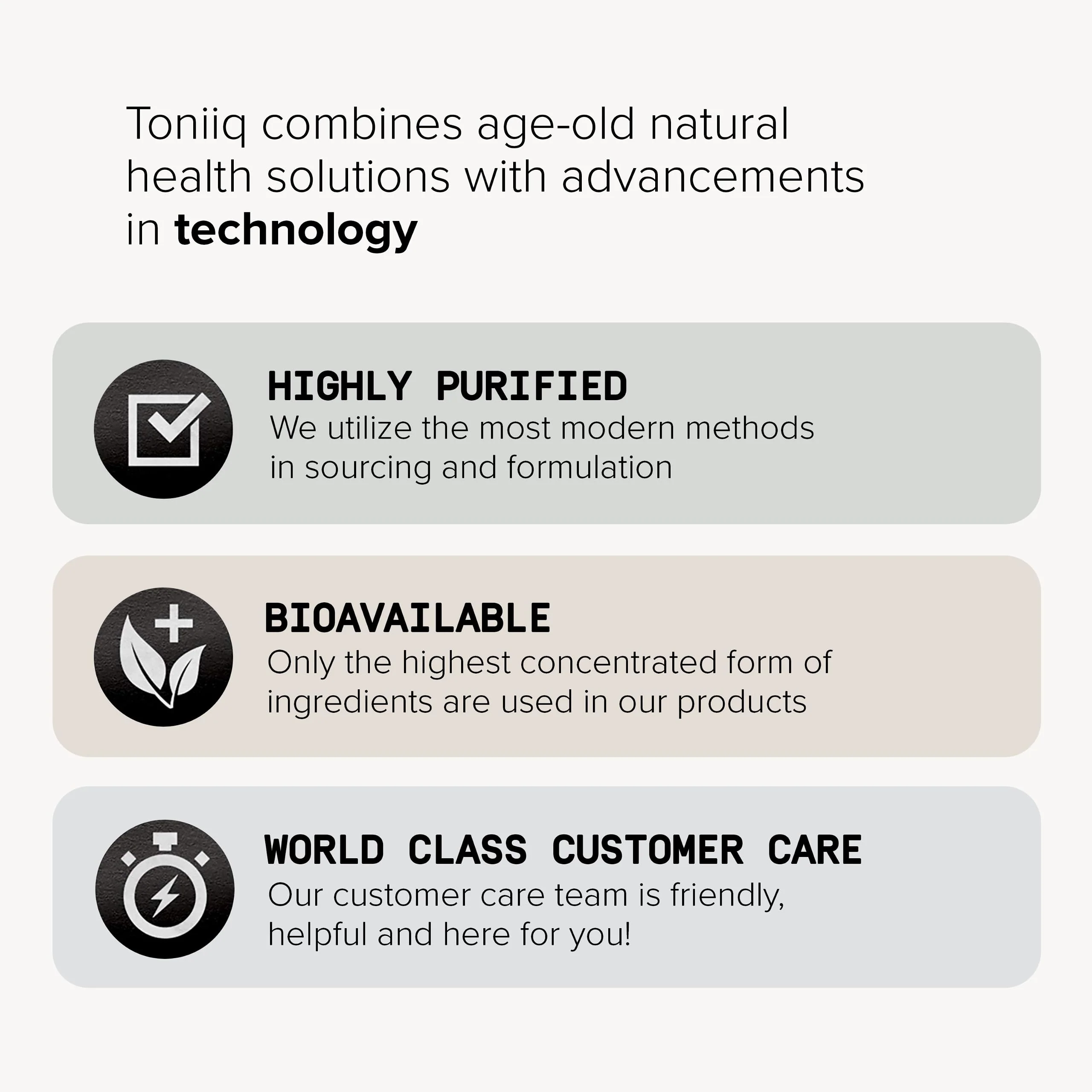 Toniiq Ultra Concentrated 500mg Spermidine Supplements for Men and Women - Non-Synthetic Spermidine Standardized to No Less Than 1% Spermidine - 5mg Spermidine per Serving Rice Germ Extract - Image 3