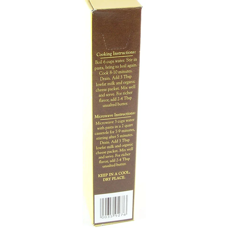 Trader Joe's Organic Shells & White Cheddar Macaroni & Cheese 6oz each (3 Pack) - Image 3