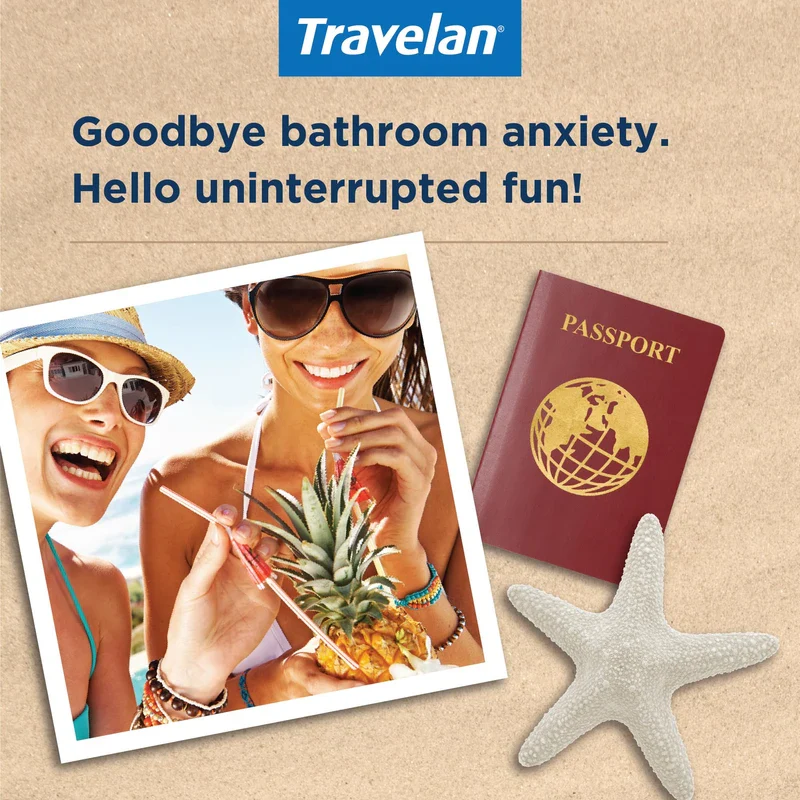 Travelan Anti Diarrhea Pills Help Prevent Traveler's Diarrhea Before It Starts, Clinically Proven, Travel Medicine, Drug-Free Colostrum, Natural Digestive and Immune Support Supplement, 30 Count - Image 3