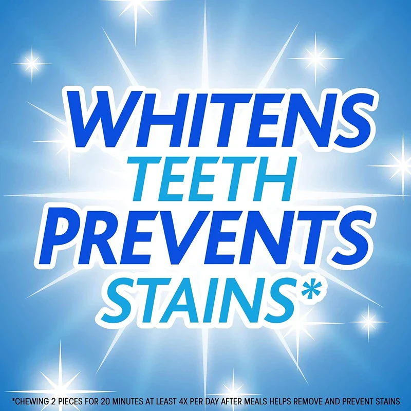 Trident White Peppermint Sugar Free Gum, Value Pack, 180 Pieces - Image 6