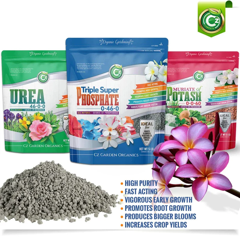 Triple Super Phosphate 0-46-0 Fertilizer Made in USA - Bloom Booster - TSP Pure Phosphorus Plant Food for Plants & Flower Gardens - Fruit, Vegetables - Image 3