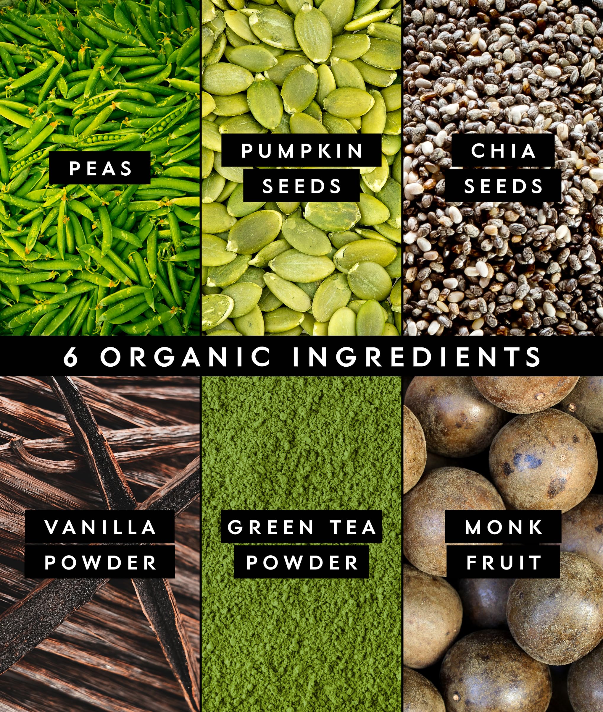 Truvani Vegan Pea Protein Powder | Matcha | 20g Organic Plant Based Protein | 20 Servings | Keto | Gluten & Dairy Free | Low Carb | No Added Sugar - Image 7