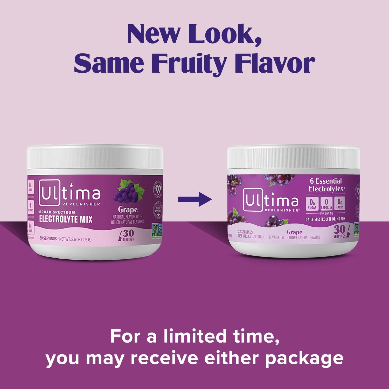 Ultima Replenisher Daily Electrolyte Powder Drink Mix – Sugar Free – Grape, 30 Servings – Hydration Powder with 6 Key Electrolytes and Trace Minerals – Keto Friendly, Vegan, Non-GMO - Image 7