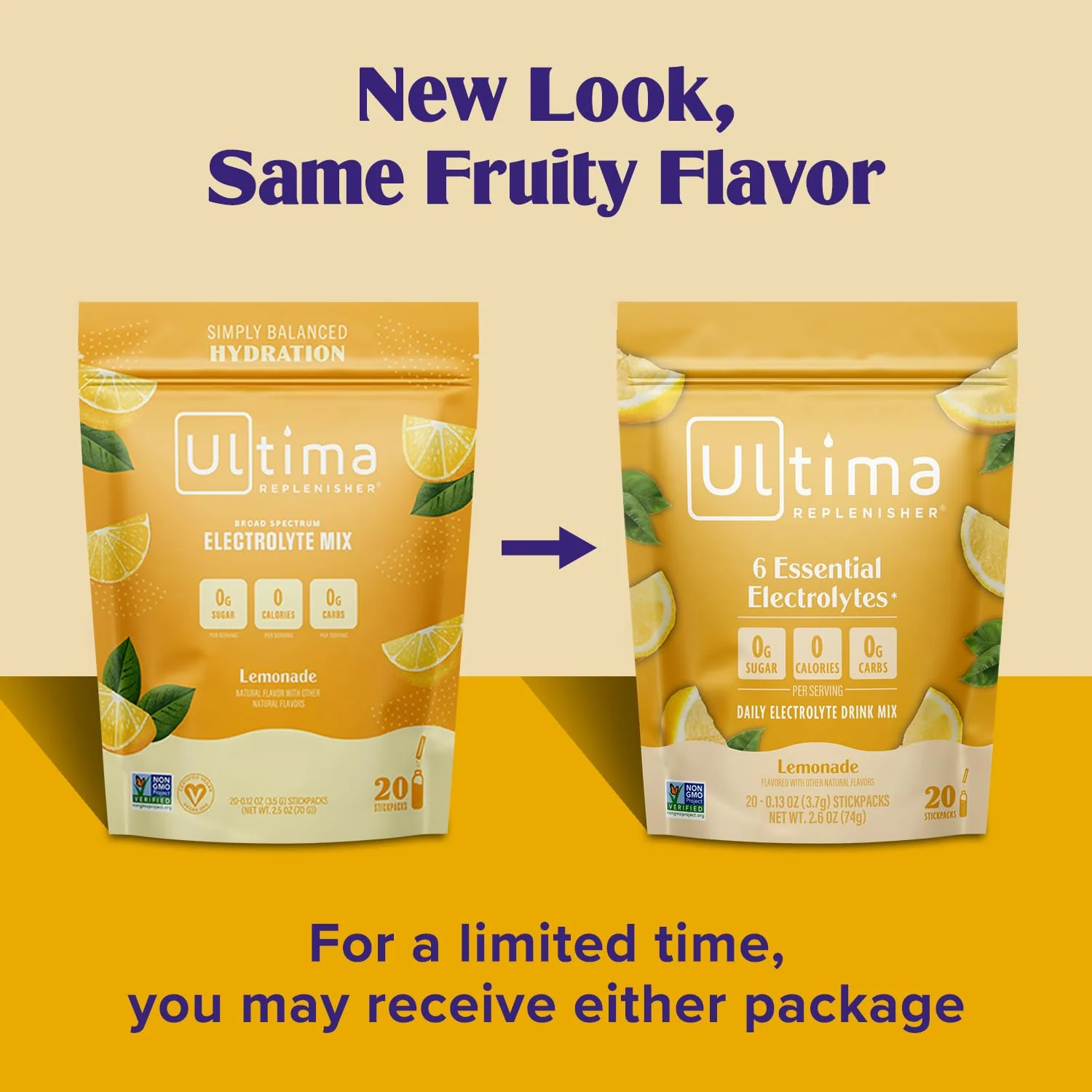 Ultima Replenisher Daily Electrolyte Powder Drink Mix – Sugar Free – Lemonade, 20 Stickpacks – Hydration Packets with 6 Key Electrolytes and Trace Minerals – Keto Friendly, Vegan, Non-GMO - Image 7