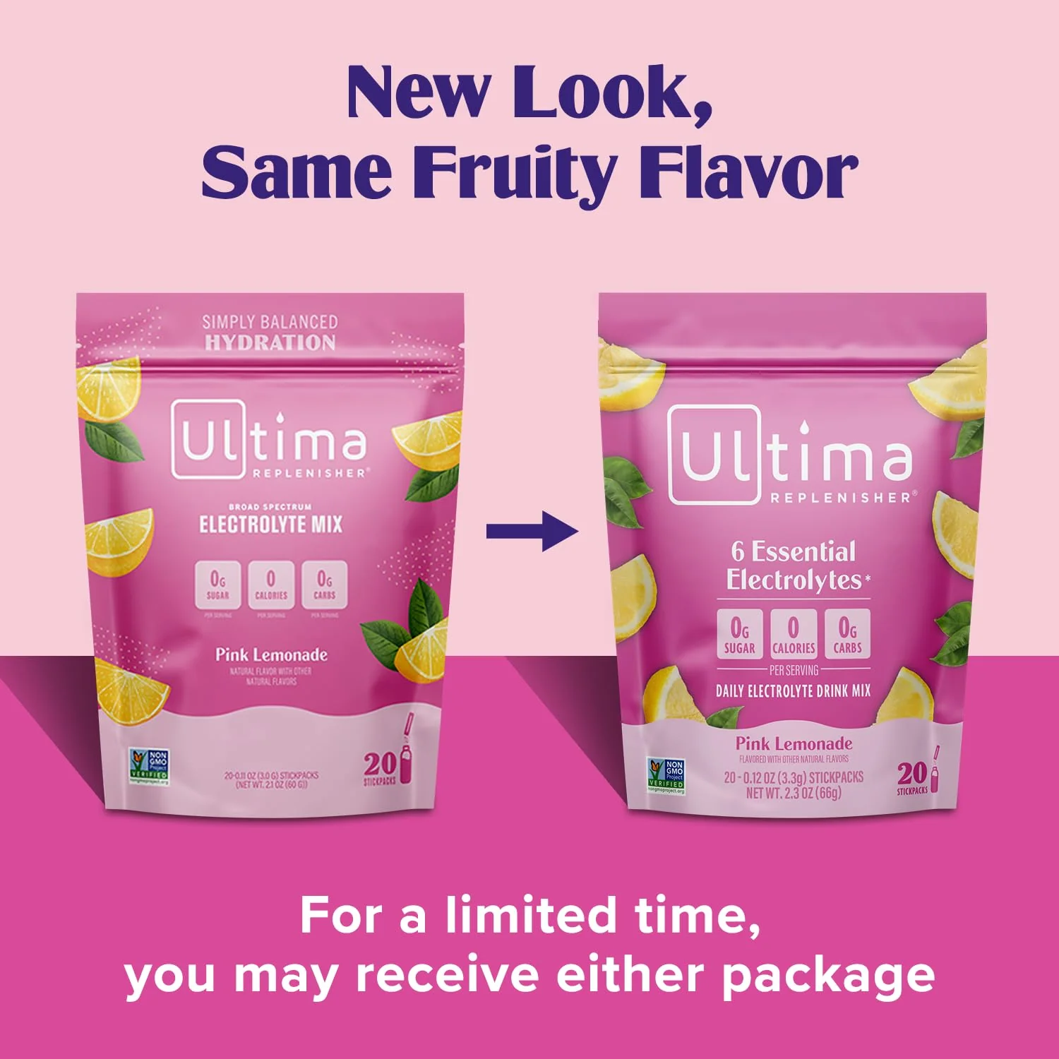Ultima Replenisher Daily Electrolyte Powder Drink Mix – Sugar Free – Pink Lemonade, 20 Stickpacks – Hydration Packets with 6 Electrolytes and Trace Minerals – Keto Friendly, Vegan, Non-GMO - Image 7