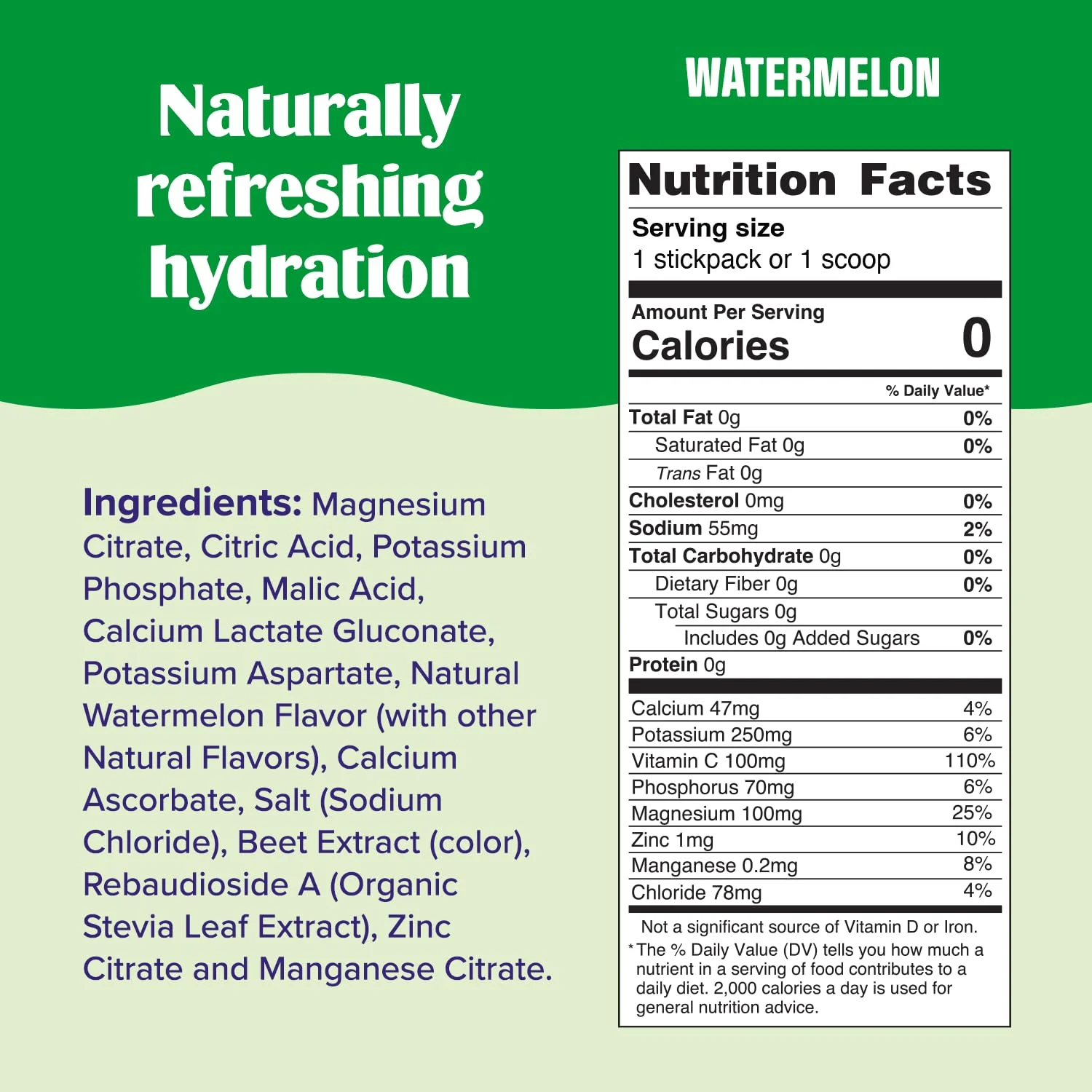 Ultima Replenisher Daily Electrolyte Powder Drink Mix – Sugar Free – Watermelon, 20 Stickpacks – Hydration Packets with 6 Electrolytes and Trace Minerals – Keto Friendly, Vegan, Non-GMO - Image 5