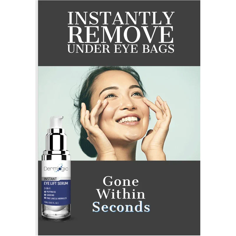 Under Eye Puffiness & Dark Circles Rapid Treatment- Instantly Reduces the Appearance of Puffy Eye Bags, Crow’s Feet, & Sagging Skin. Long Lasting Tightening & Firming Effect for Both Men & Women. - Image 4