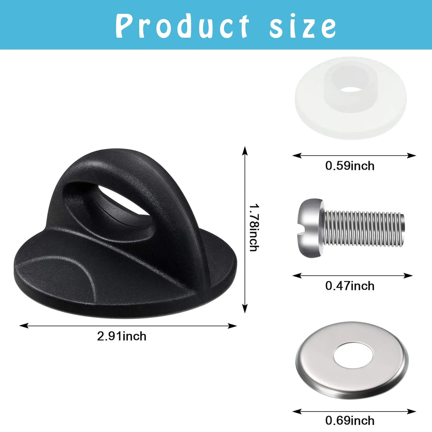 Universal Pot Lid handle Compatible with rival Crockpot Lids, Pan Lid Replacement Handle, rival crockpot replacement parts, Heat Resistant Pot Knob for Glass, Easy Grip Lid Handle (2 Pack) - Image 6