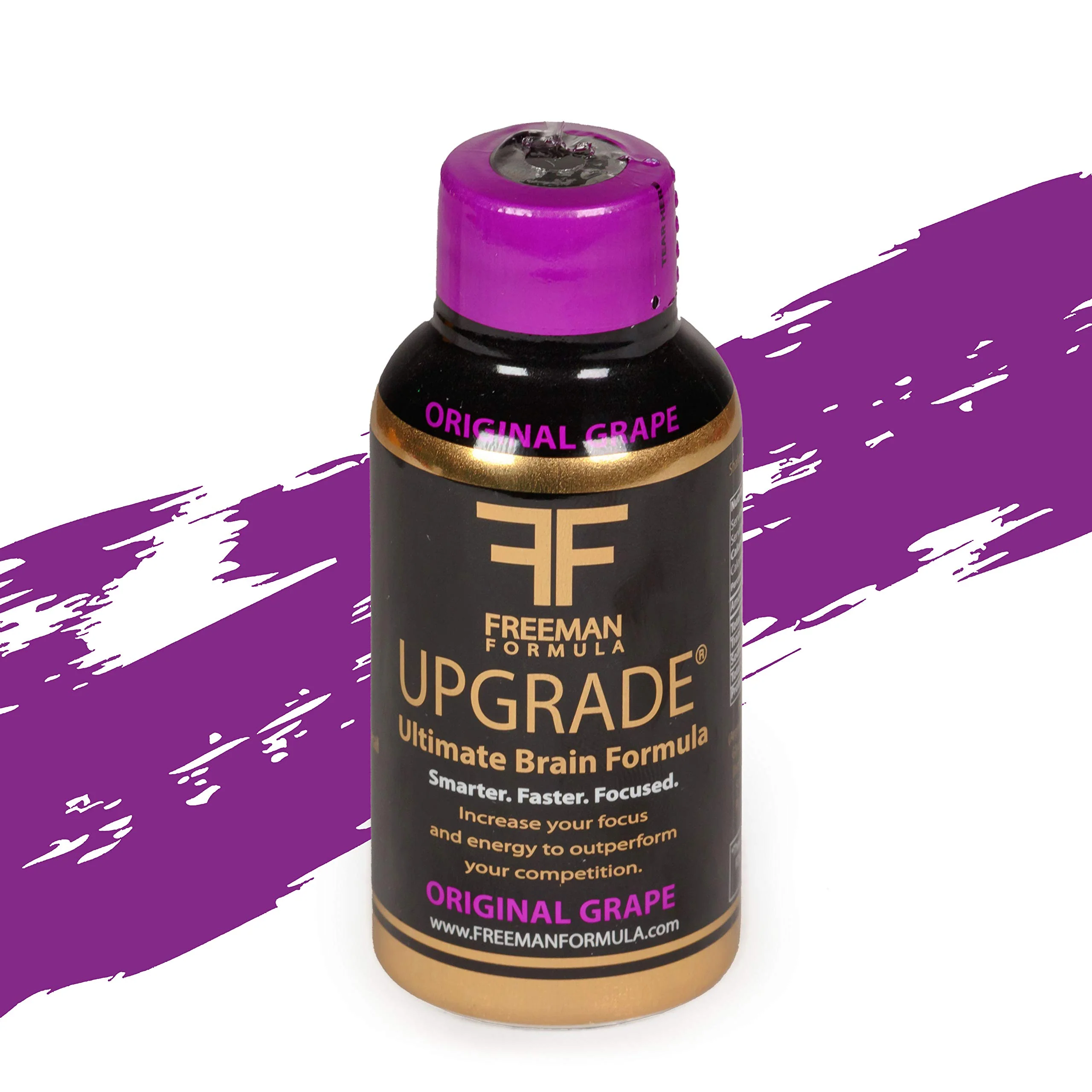 Upgrade Brain Supplement - Enhances Memory, Concentration, Focus & Clarity - Proprietary Blend of AAKG with Beta Alanine, Alpha GPC, Green Tea & Ginkgo Biloba-2 Fl oz (12 Pack) - Image 3