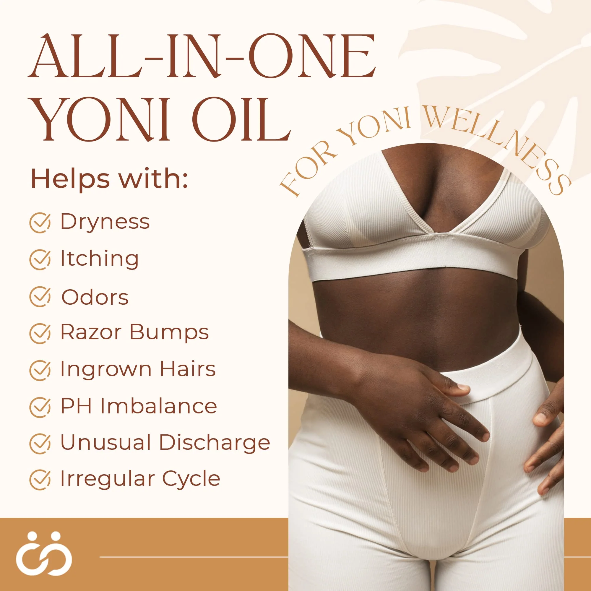 USA Made Yoni Oil, Restores pH Balance, Relieves Drynesss Mint Fresh Feminine Care Oil, Reduces Odor, All Natural, Herbal Yoni Blend Tea Tree, Mint, Lemongrass, Jasmine & Chamomile - Image 5