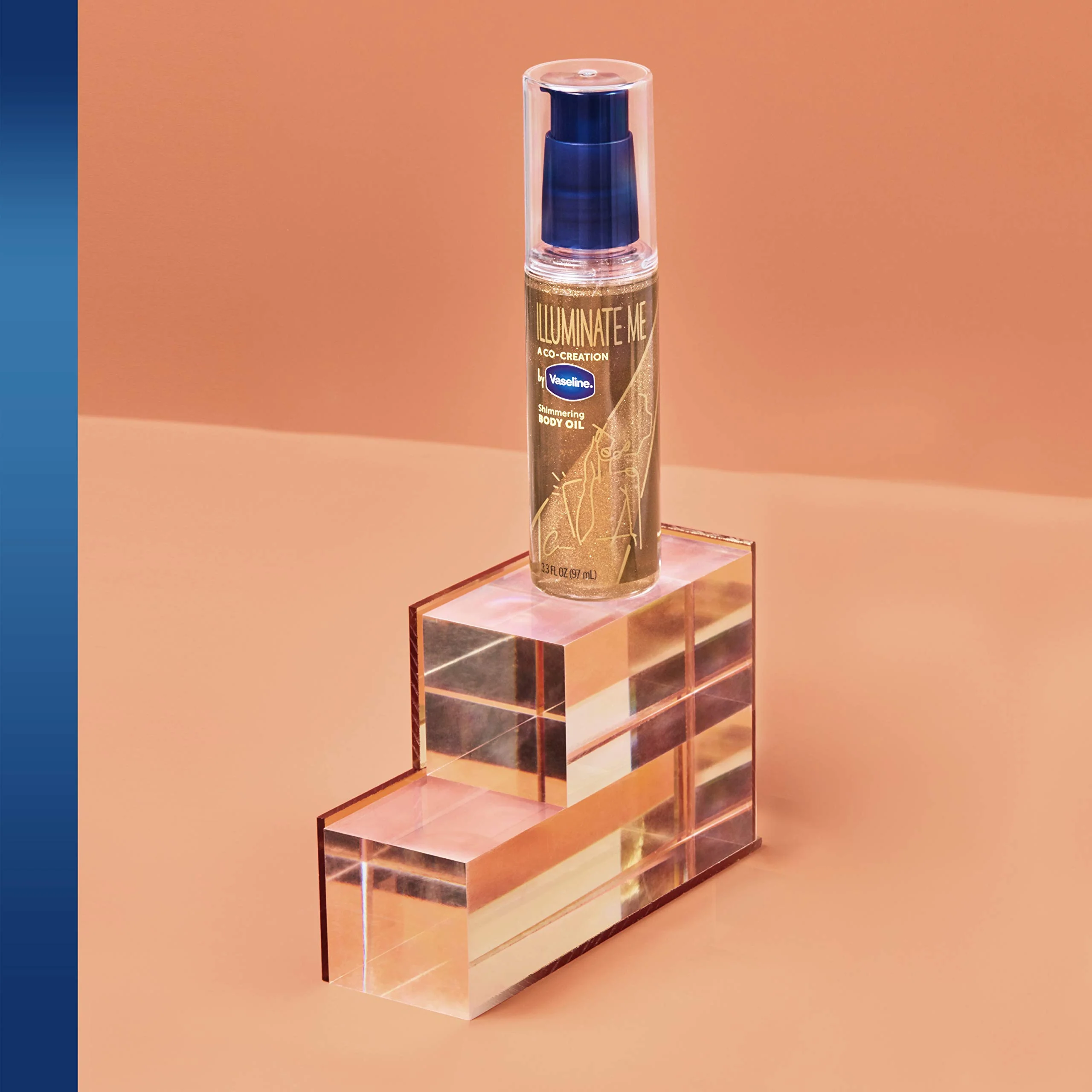 Vaseline Illuminate Me Shimmering Body Oil Created for Melanin Rich Skin, Illuminates Skin with Finishing Touch of Shimmer for Glowing Skin 3.3 oz - Image 5