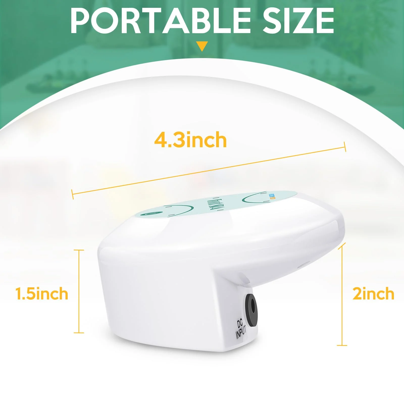Veicomtech Ionic Foot Bath Detox Machine, Ion Cleanse for Home Use, Salon, Beauty SPA Club (2 Arrays, 100 Liners) Green - Image 2
