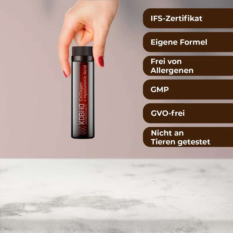 Verisol® Collagen | Collagen Joints + Skin | Hyaluronic Acid Drinking Ampoules | Pleasant Tasting Collagen Drinking Ampoules | Maximum Absorption | Gluten Free Verisol Collagen Peptides - Image 6