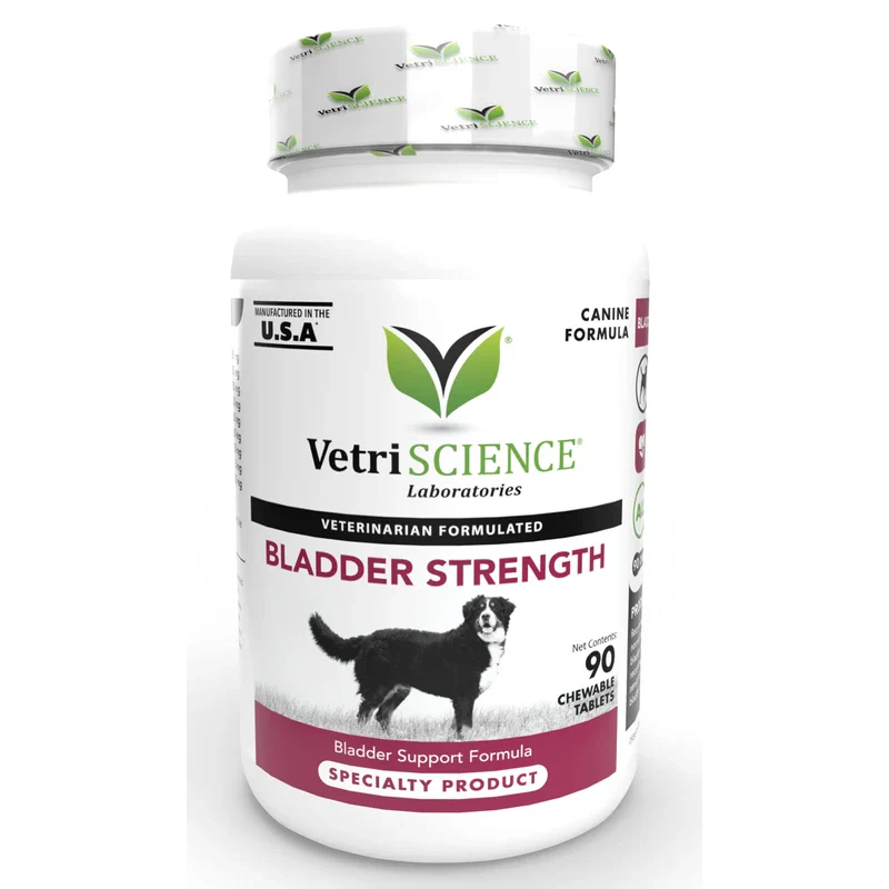 VETRISCIENCE Bladder Strength for Dogs, 90 Chewable Tablets - Vet Formulated Bladder Control Supplement with Saw Palmetto - Image 3