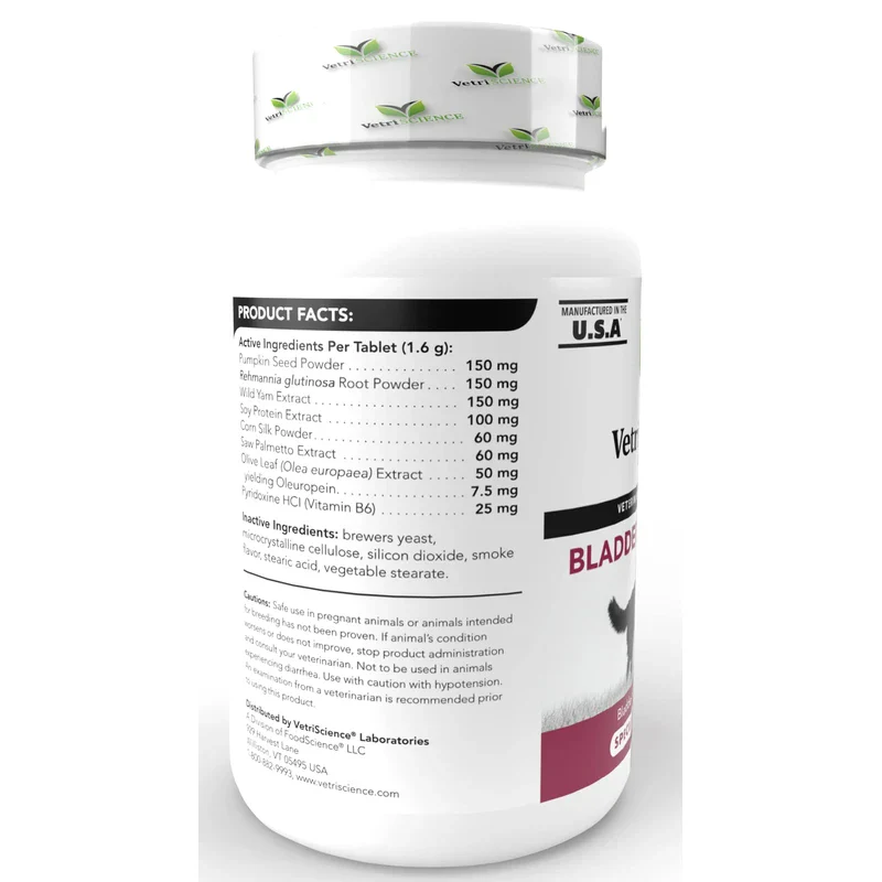 VETRISCIENCE Bladder Strength for Dogs, 90 Chewable Tablets - Vet Formulated Bladder Control Supplement with Saw Palmetto - Image 6