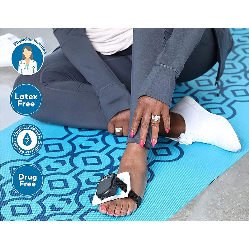 VibraCool: As Seen on Shark Tank Cold Stimulation for Alternative Pain Relief, Mechanical Stimulation – Cold Pad Device for Intense Pain Relief in The Foot (Plantar Fasciitis) - Image 3