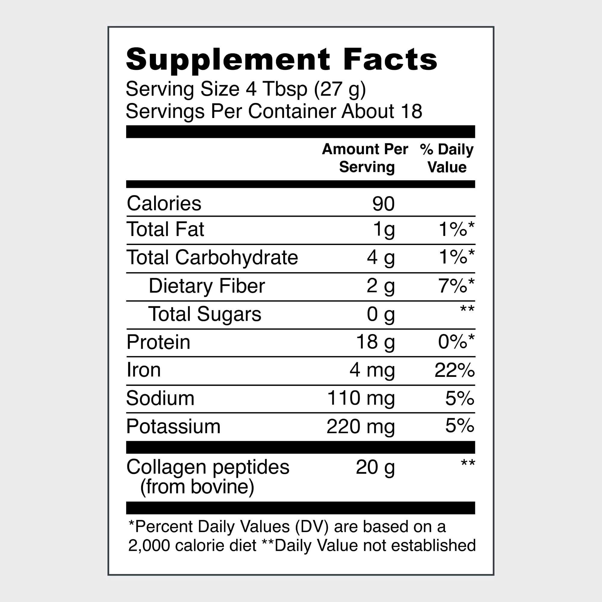Vital Proteins Grass Fed Collagen Powder Supplement (Type I, III) for Skin Hair Nail Joint - Hydrolyzed Collagen, Grass Fed, Dairy and Gluten Free - Chocolate Flavor, 17.1 oz Canister - Image 4