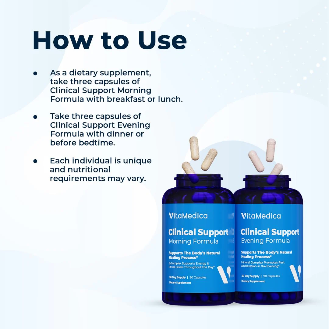 VitaMedica | Clinical Support Formula | Promotes Collagen & Wound Healing | Vitamin C, D, & A to Support Healthy Immune Function | Zinc + Selenium | Vitamin B | Multivitamin for Women & Men - Image 4