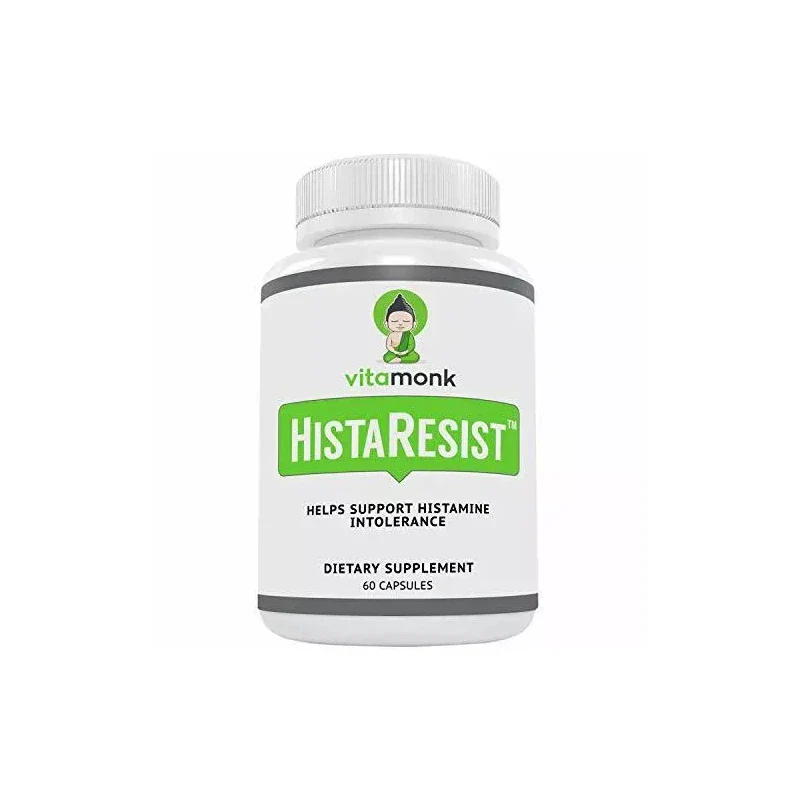 Vitamonk HistaResist™ Histamine Blocker for Histamine Intolerance - DAO Enzyme Supplement - Image 2