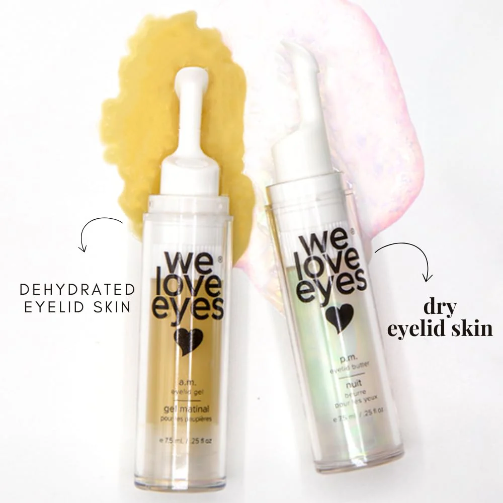 We Love Eyes A.M. Eyelid Gel - For puffy eyes, fine lines, under eye bags. Healthy for your eyes. Botanical & vegan ingredients. - Image 2