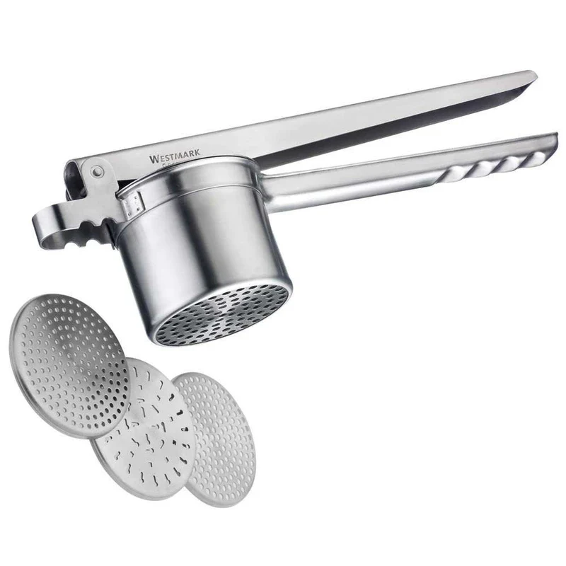 Westmark Germany "Quadro" Potato and Pasta Press Stainless Steel 18/10
