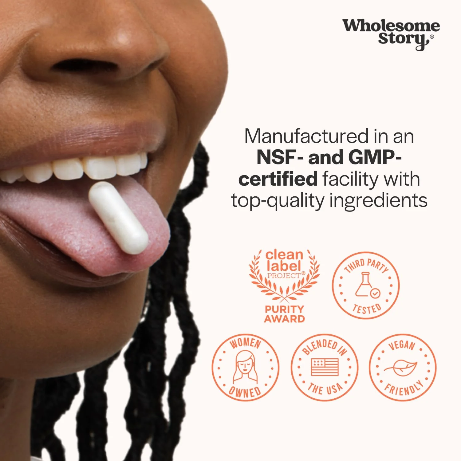 Wholesome Story Myo-Inositol & D-Chiro Inositol Supplement for Women | Fertility Supplements for Hormonal Balance & Ovarian Health Support | Myoinositol | Ideal 40:1 Ratio | 30 Servings - Image 5
