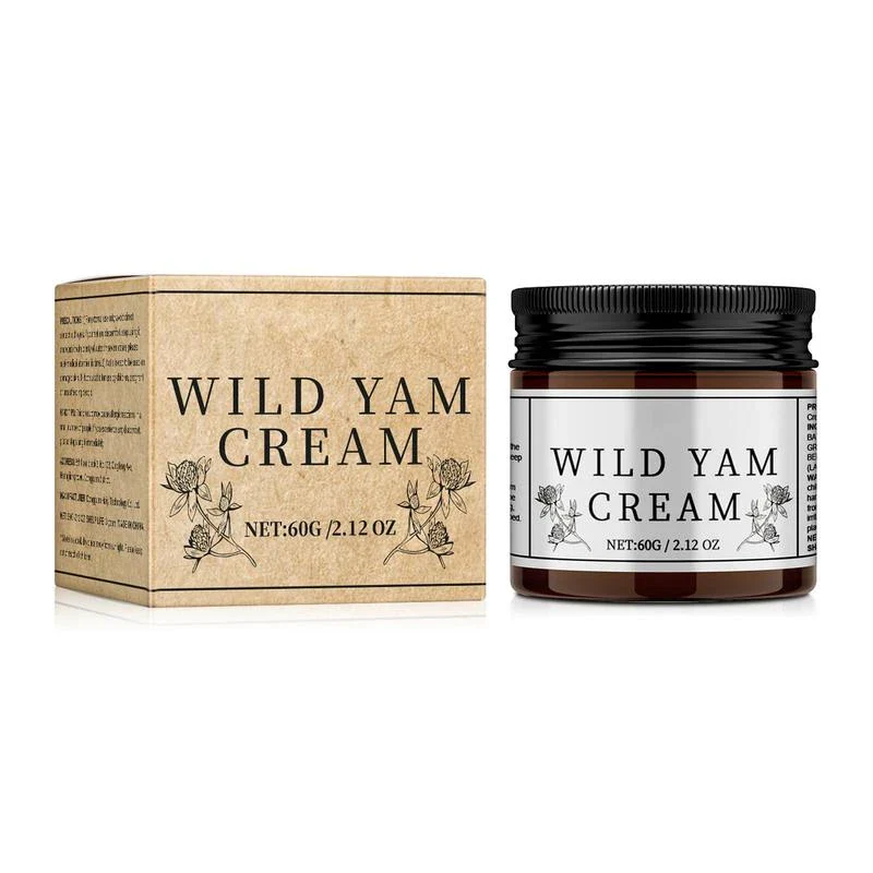 Wild Yam Skin Cream, Natural Relief for Menopause Dry Skin, Menopause Botanical Balancing Body Cream, Skin Care Product for Women and Men - Specification: 1 Count, Net Weight: 60g - Image 15