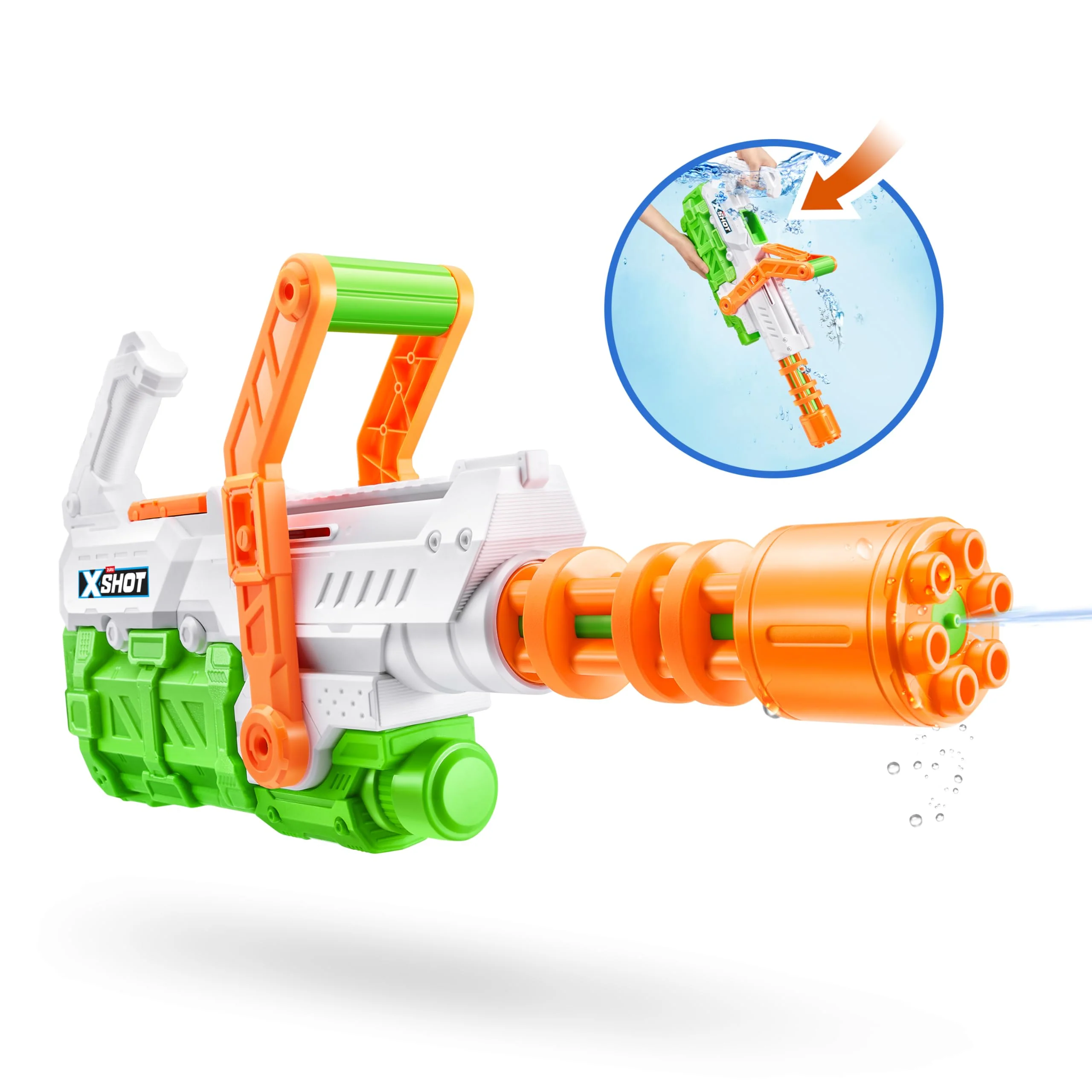XSHOT Fast-Fill Hydro Cannon Water Blaster by ZURU Water Gun for Summer, XSHOT Water Toys, Fills with Water in just 1 Second, Big Water Toy for Children, Boys, Teen, Men - Image 5