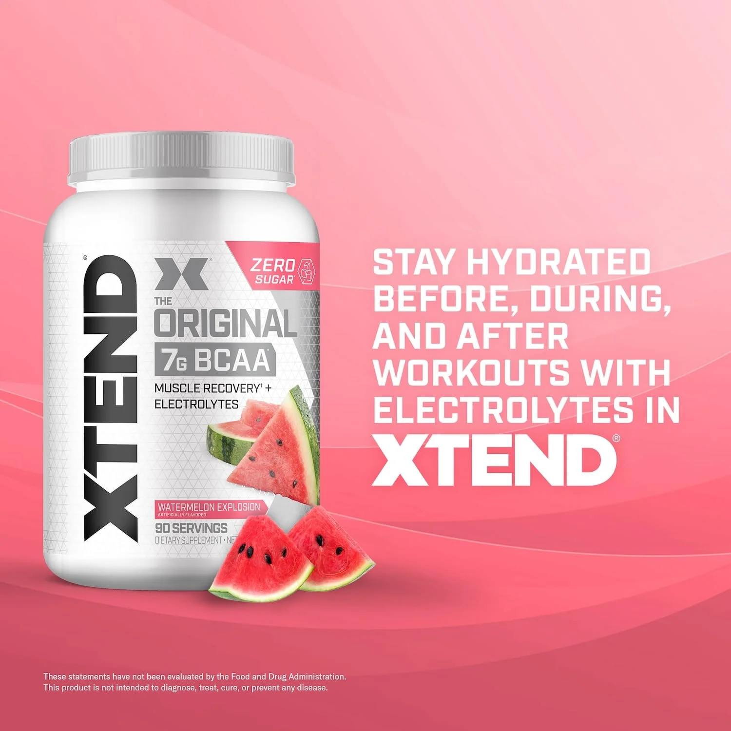 Xtend Original BCAA Powder 7g BCAA and 2.5g L-Glutamine, Sugar Free Post Workout Muscle Recovery Drink with Amino Acids for Men & Women, 90 Servings - Image 3