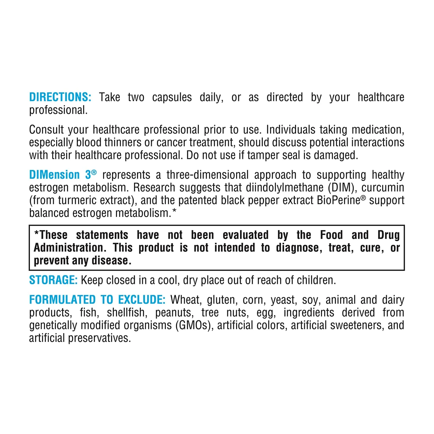 XYMOGEN Dimension 3 - Diindolylmethane DIM Supplement with Curcumin + BioPerine - Supports Healthy Estrogen Detox, Hormonal Balance for Women and Men - Menopause Relief + PMS Support (120 Capsules) - Image 5