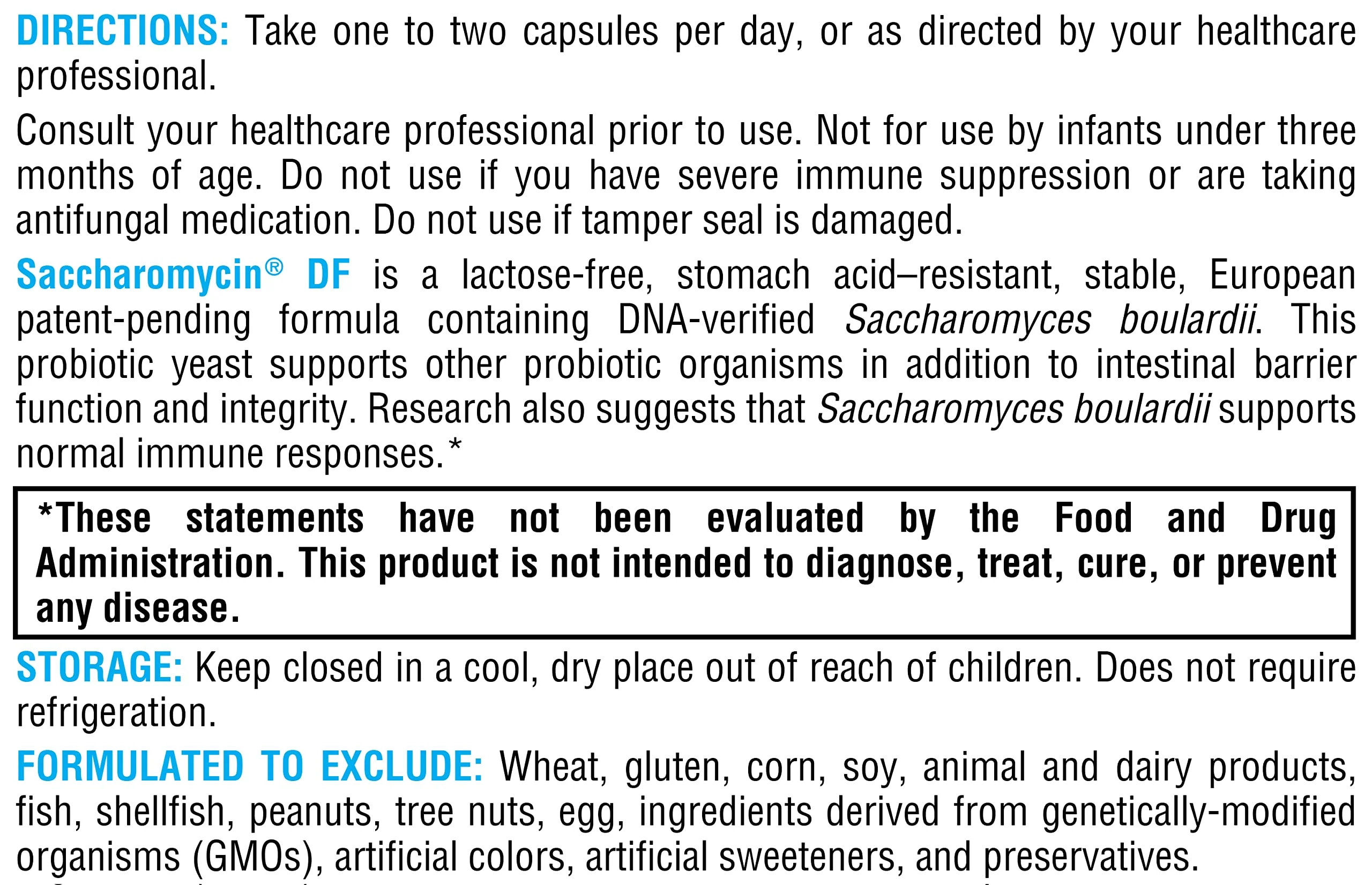 XYMOGEN Saccharomycin 10B - Stomach Acid-Resistant, DNA-Verified Saccharomyces boulardii - Dairy Free Yeast Probiotics for Gut Support & Immune Health - Formerly Saccharomycin DF (60 Capsules) - Image 5