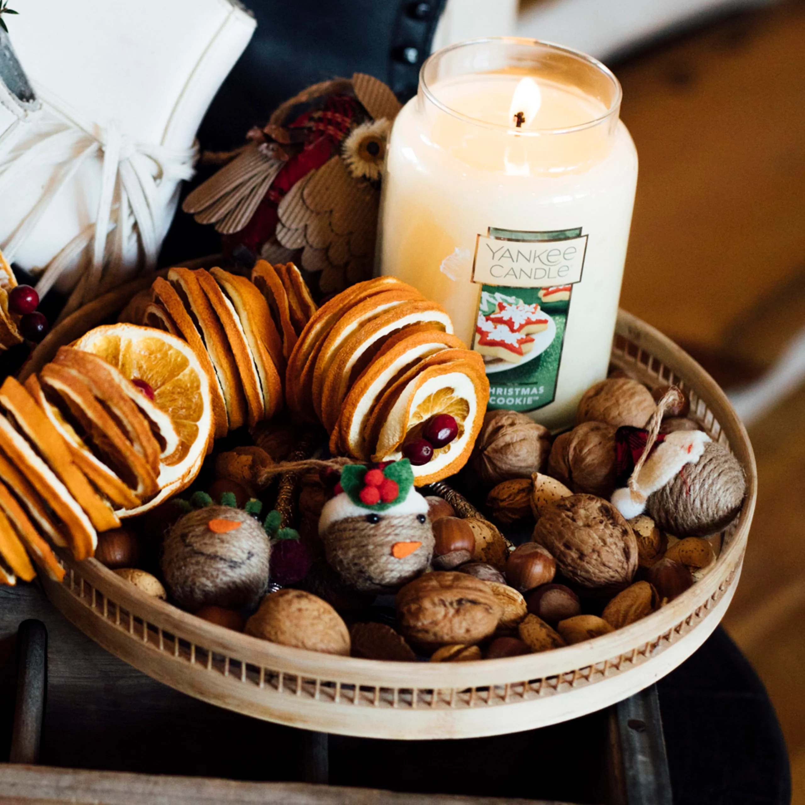 Yankee Candle Christmas Cookie Scented Classic 22oz Large Jar Single Wick Candle Over 110 Hours of Burn Time Perfect for Holiday Gifting and Celebration - Image 5