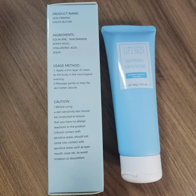 YFKEJI LuxeLift Skin Firming Youth Butter, Luxelift Skin Firming Cream for Loose Skin for Body Face Neck, Luxelift Skin Firming Cream, 2PCS - Image 8