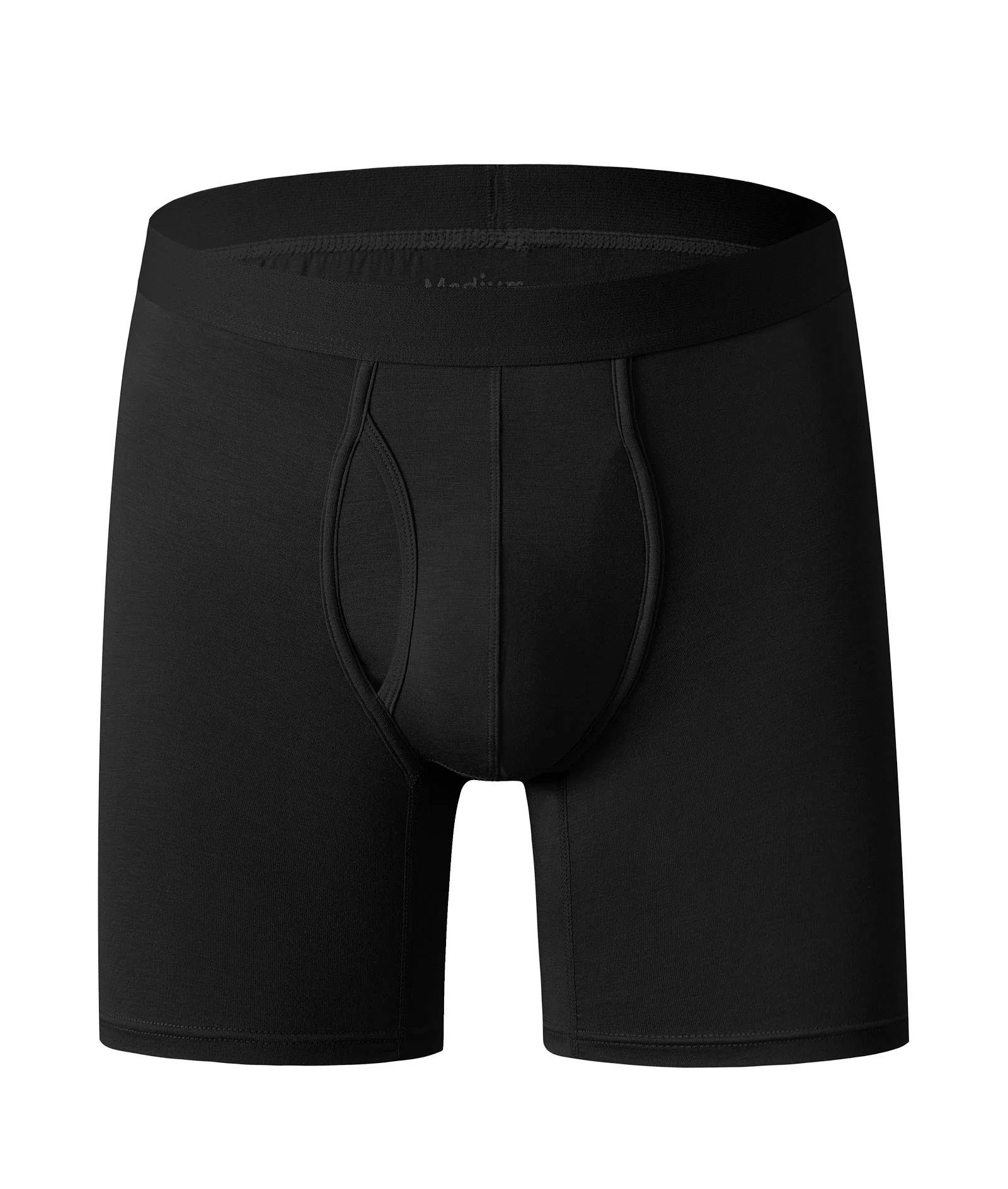 youlehe Men's Underwear Soft Rayon Boxer Briefs Stretch Trunks Pack (as1, alpha, l, regular, regular, 7 Pack-Open Fly-019) - Image 4