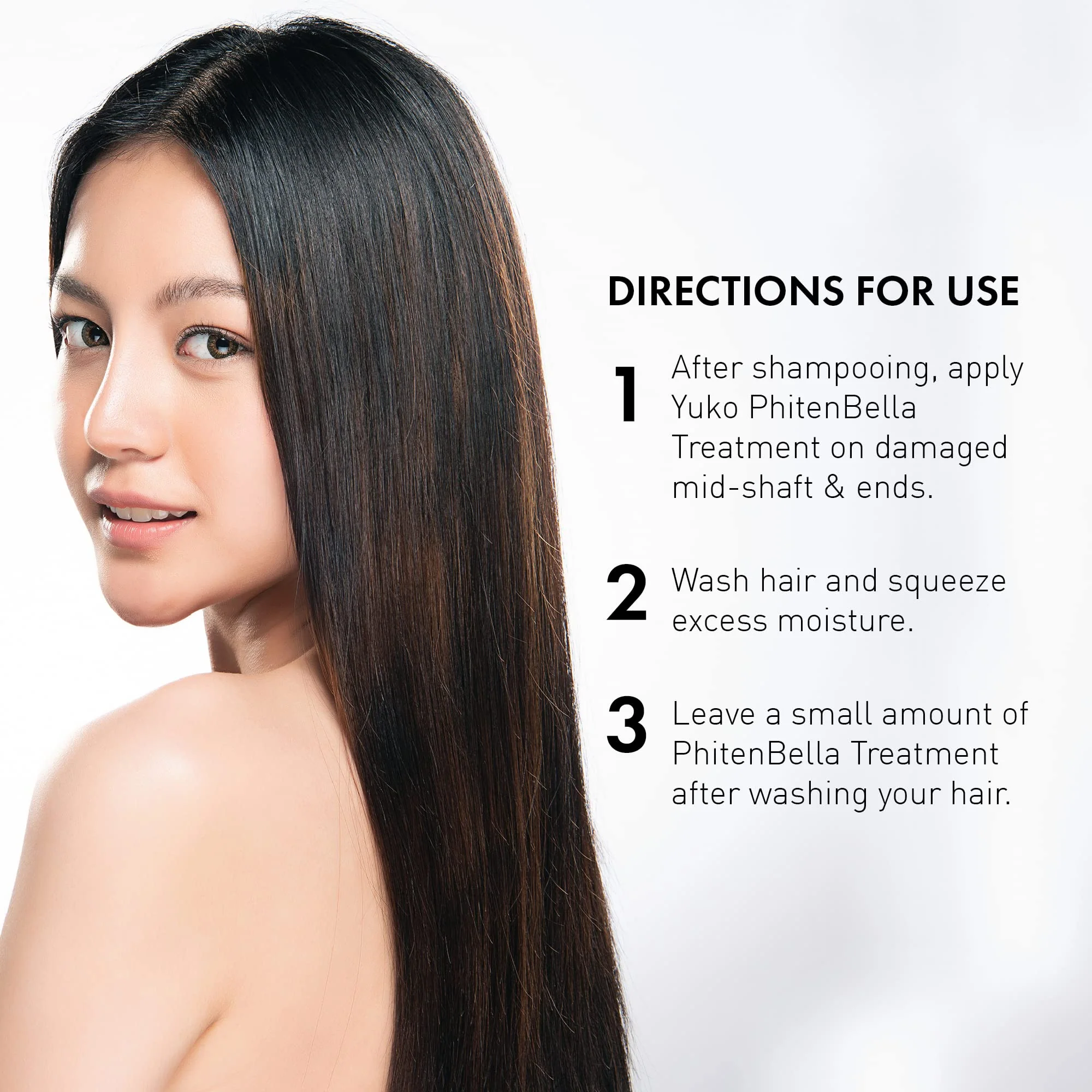 (Yuko PhitenBella Management for Damaged Hair - Hair Care Product w/ Jojoba Oil & Keratin, 24.7 Ounces) - Image 2