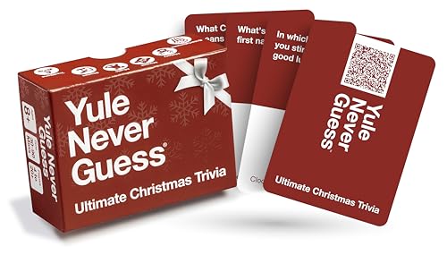 Yule Never Guess Christmas Trivia Game - Christmas Games for Family Party - Christmas Games - Christmas Family Games - Image 10