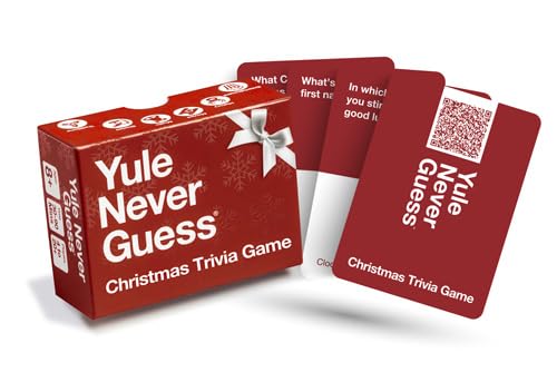 Yule Never Guess Christmas Trivia Game - Christmas Games for Family Party - Christmas Games - Christmas Family Games - Image 2
