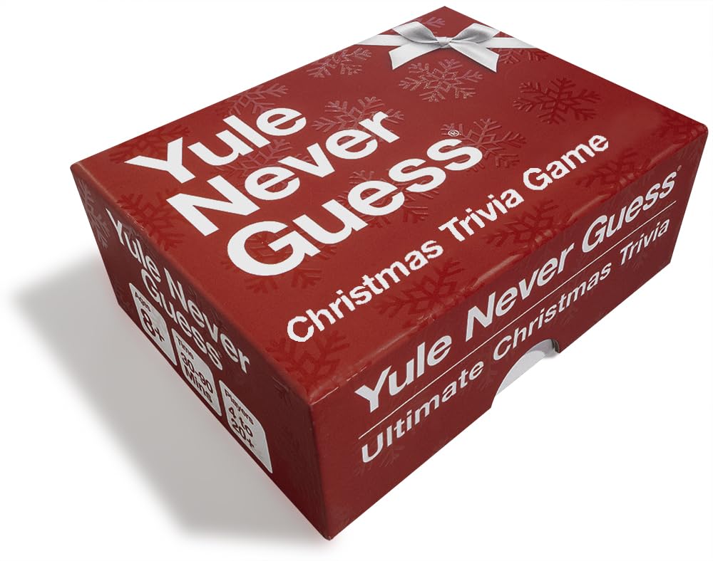 Yule Never Guess Christmas Trivia Game - Christmas Games for Family Party - Christmas Games - Christmas Family Games - Image 3