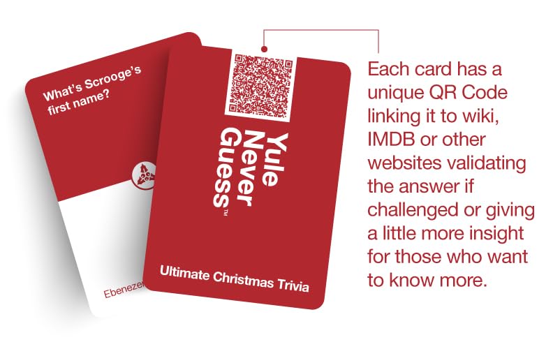 Yule Never Guess Christmas Trivia Game - Christmas Games for Family Party - Christmas Games - Christmas Family Games - Image 9
